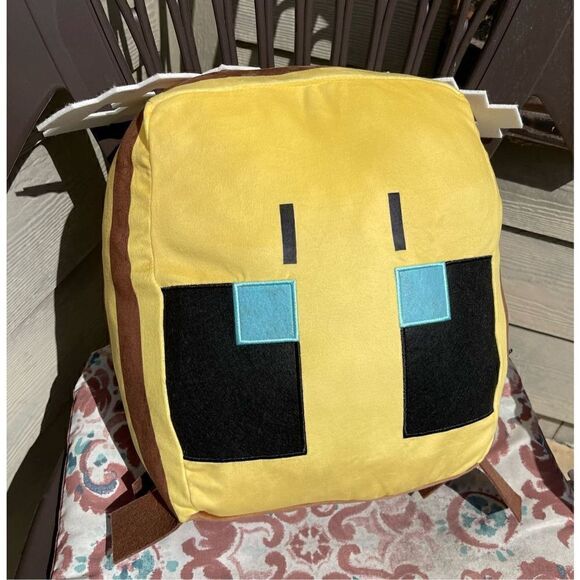 Minecraft Cuutopia Bee Plush 14-inch Character Pillow Toy, Collectible Toy - Picture 1 of 6